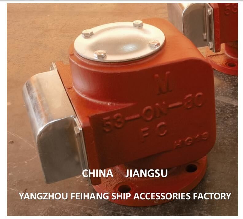Cabeça de ventilação de disco flutuante de ferro fundido para marinha 53ON CB/T3594