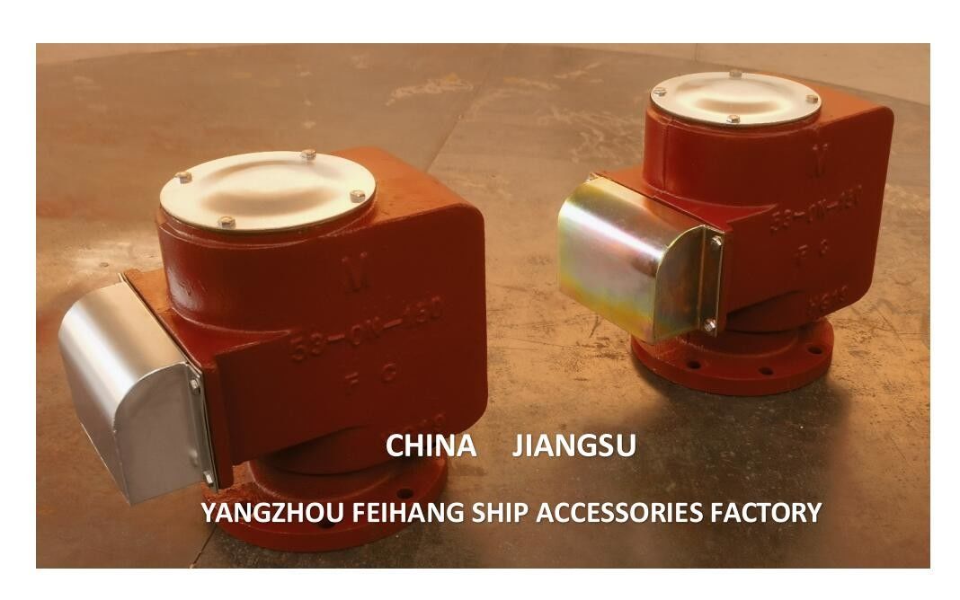 Cabeça de ventilação de disco flutuante de ferro fundido para marinha 53ON CB/T3594