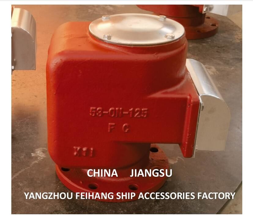 Cabeça de ventilação de disco flutuante de ferro fundido para marinha 53ON CB/T3594