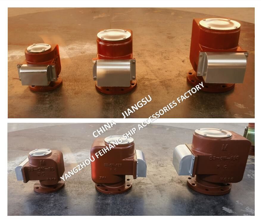 Corpo de ferro fundido, tanque, cabeça de tubo de ar, disco flutuante tipo 0,3Mpa 53ON-150A
