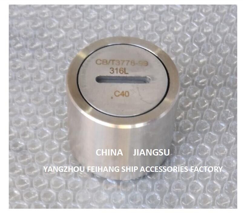 Plug de sonorização de combustível com anel O, material de aço inoxidável modelo C40 Cb/T3778-99