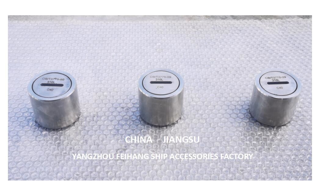 Equipamento de som para tanques de lastro com anel O, cabeça de som de aço inoxidável modelo C40 Cb/T3778-99