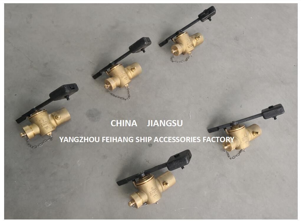 China Sounding Self-Closing Valve Supplier - Feihang Marine Adequado para Água e Óleo Combustível