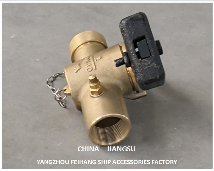 Válvula de auto-fechamento de sondagem para cabina de ensaio marítimo Modelo Fh-40a Especificações Cb/T3778-99