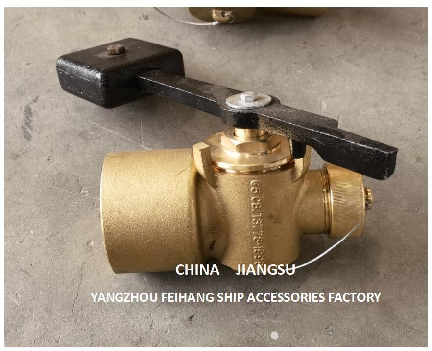 DATOS TÉCNICOS DA VÁLVA de auto-fechamento de ressonância DN65 CB/T3778 MATERIAL-BRONZE COM CONTRAPESO