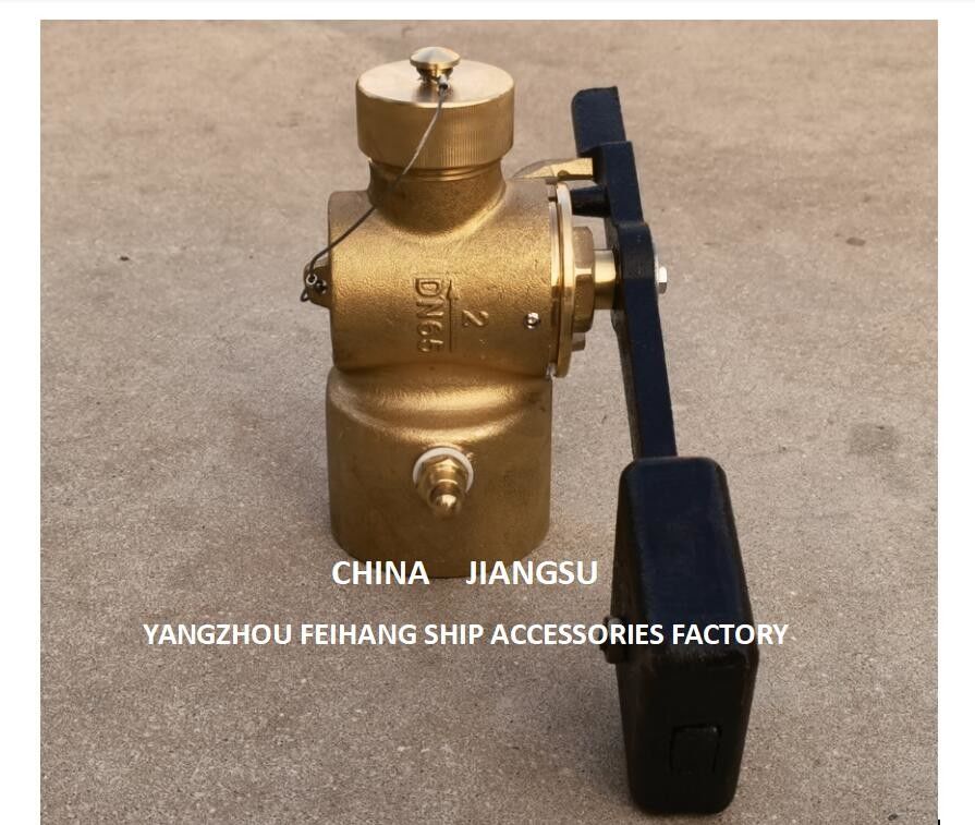 DATOS TÉCNICOS DA VÁLVA de auto-fechamento de ressonância DN65 CB/T3778 MATERIAL-BRONZE COM CONTRAPESO
