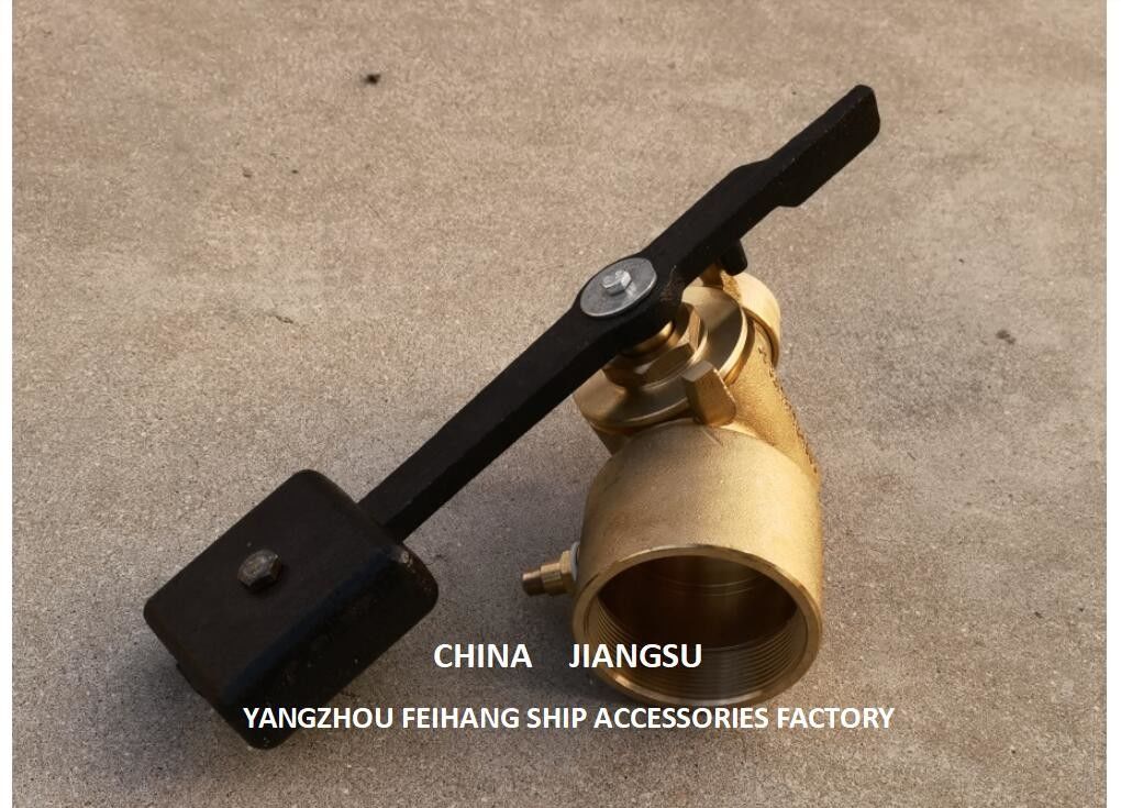 Cb/T3778-99 Dn65 Cabeças de válvula de porta de fechamento automático para tubos de sondagem Material de bronze com contrapeso