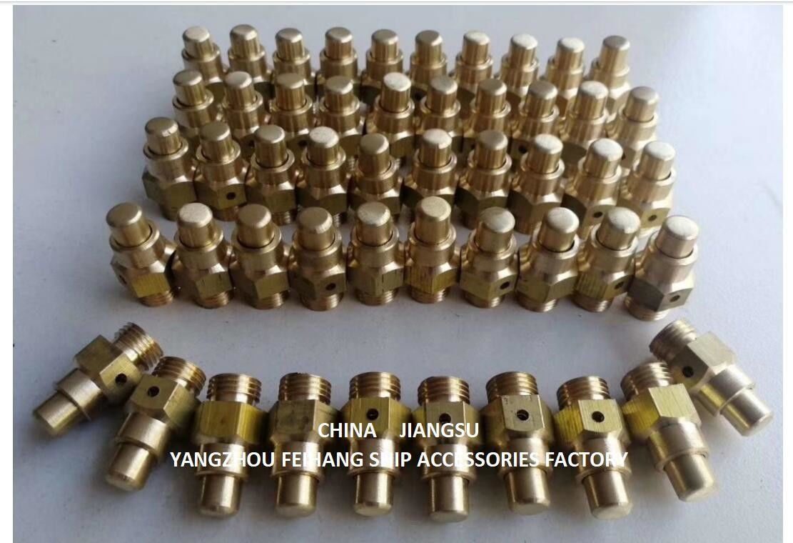 Dn6 Válvula de ventilação de auto-fechamento a molas para sonorização Válvulas de auto-fechamento Material Bronze/Lacre