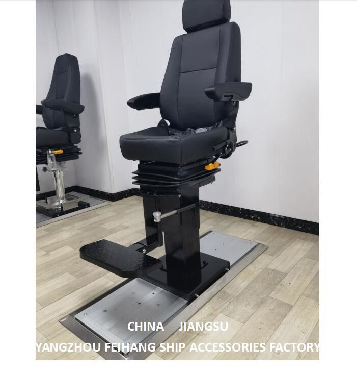 Apto para o cockpit do navio Tipo de cadeira de condução de trilho deslizante com comprimento de trilho de 1,2 m