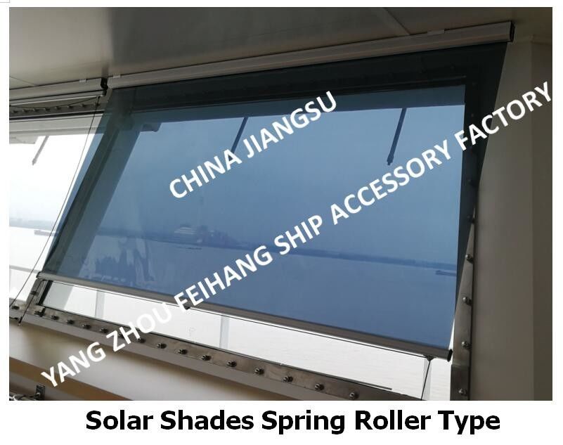 IMPA150721 Sombras solares tipo rolos de mola -Feihang Marine