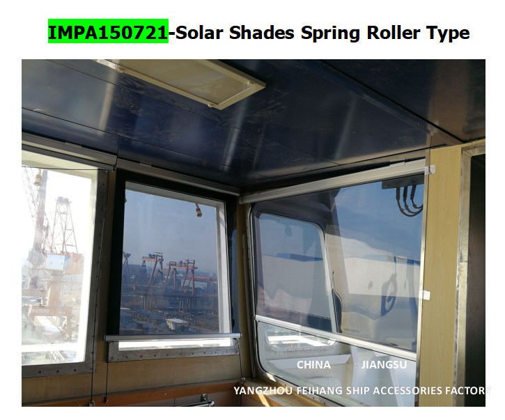 Sombras Solares de Alta Definição Tipo Roller de Primavera Sombras Solares Marinas Roller Blinds