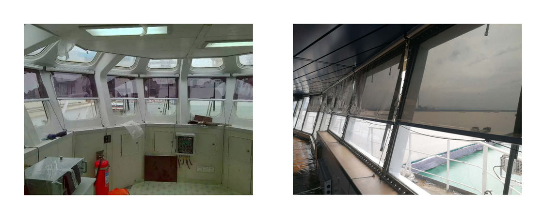 Sombras Solares de Alta Definição Tipo Roller de Primavera Sombras Solares Marinas Roller Blinds