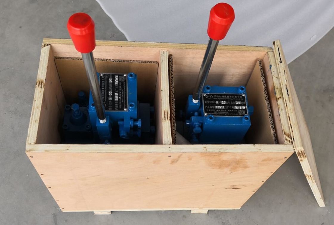 Válvula de controlo hidráulica para guincho de amarre Modelo CSBF-G20 Função da válvula de espiral-tipo-M