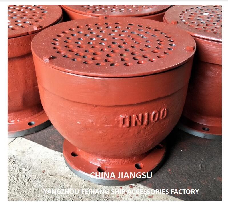 Prevenção do refluxo de água do mar Capuz de ventilação de ar de cabeça-colarinho Tipo de ventilação de ar para tanque de óleo, tanque de água Tipo de colarinho,