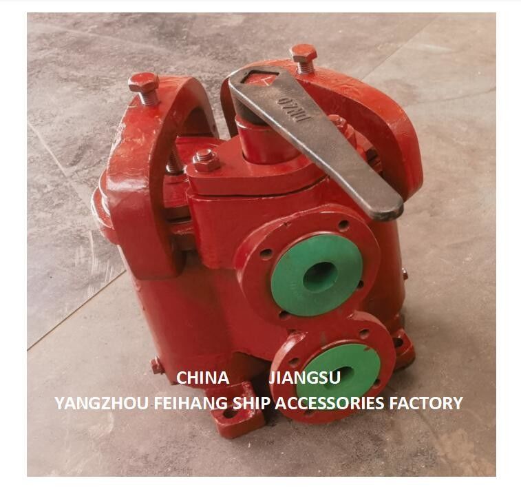 JIS 5K-25-100A DUPLEX OIL STRAINER ((U-TYPE) e PEQUENO DOUBLE OIL STRAINER ((U-TYPE)