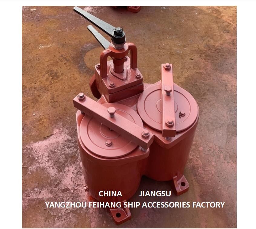 CHINA MARINE DUPLEX OIL STRAINER ((U-TYPE) 5K-50A & DUPLEX OIL STRAINES 5K-50A CBM1132-82 O que é o que é o que é?