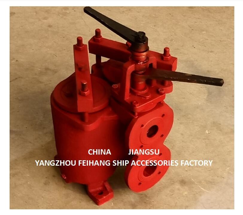 JIS 5K-65A DUPLEX OIL STRAINER ((U-TYPE) & DUPLEX OIL STRAINES MODELO 5K-65A JIS F7202
