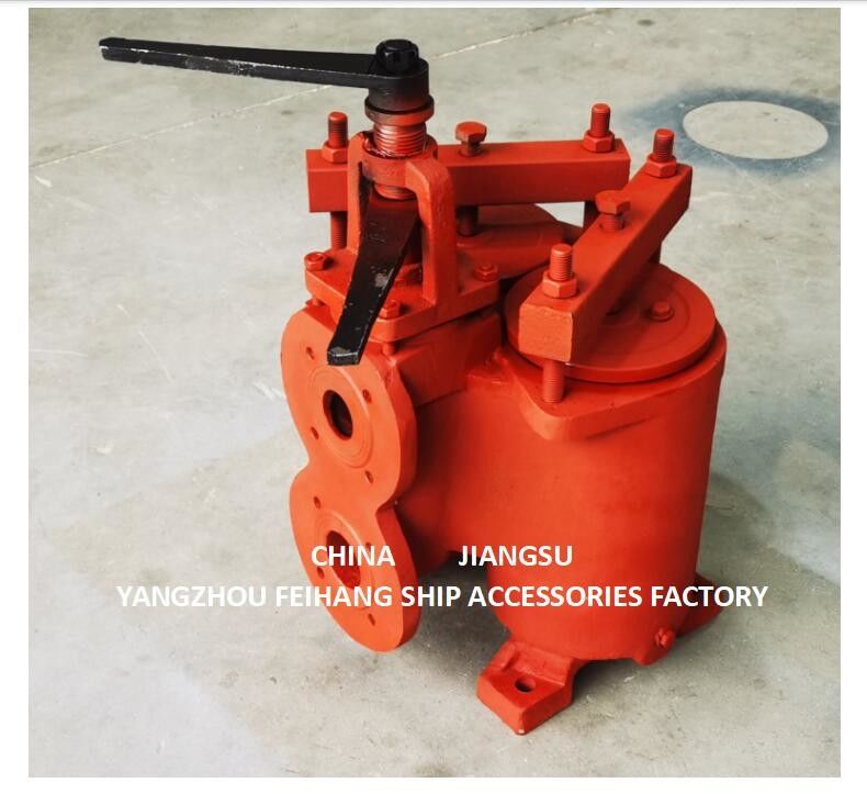 JIS 5K-65A DUPLEX OIL STRAINER ((U-TYPE) & DUPLEX OIL STRAINES MODELO 5K-65A JIS F7202