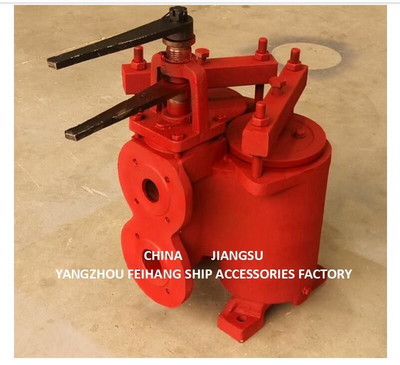 JIS 5K-65A DUPLEX OIL STRAINER ((U-TYPE) & DUPLEX OIL STRAINES MODELO 5K-65A JIS F7202