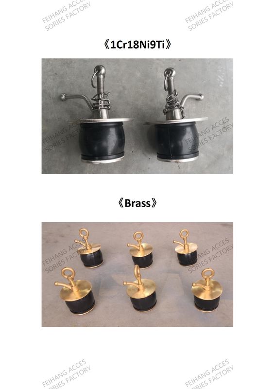 IMPA232483 50N-80 DECK SCUPPER PLUG, GUTTER PLUG-YANGZHO FEIHANG FABRICA DE ACCESSÓRIOS DE NAVÍS
