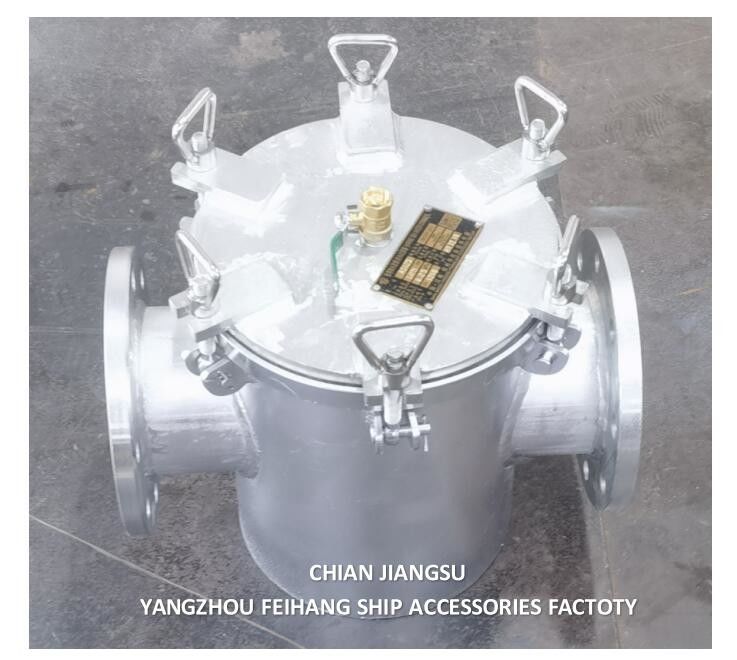 China Super-Marine Estiradores de Água do Mar Molde AS125 CB/T497 Casamento Galvanizado a Quente, Filtro de Aço Inoxidável