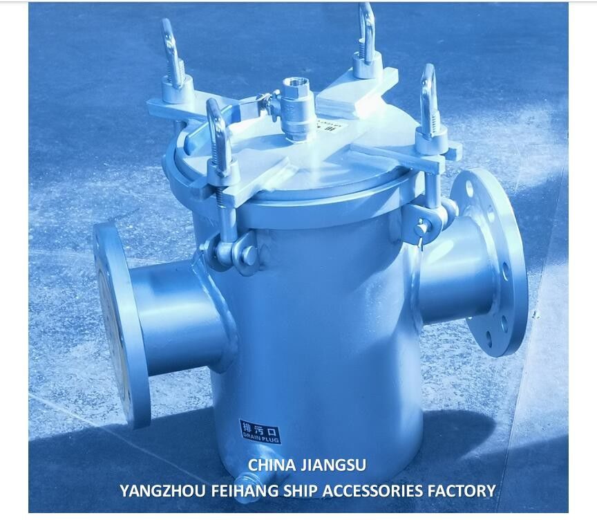 Filtro de água marinha de aço inoxidável - Filtro único de água marinha modelo AS80 CB/T497