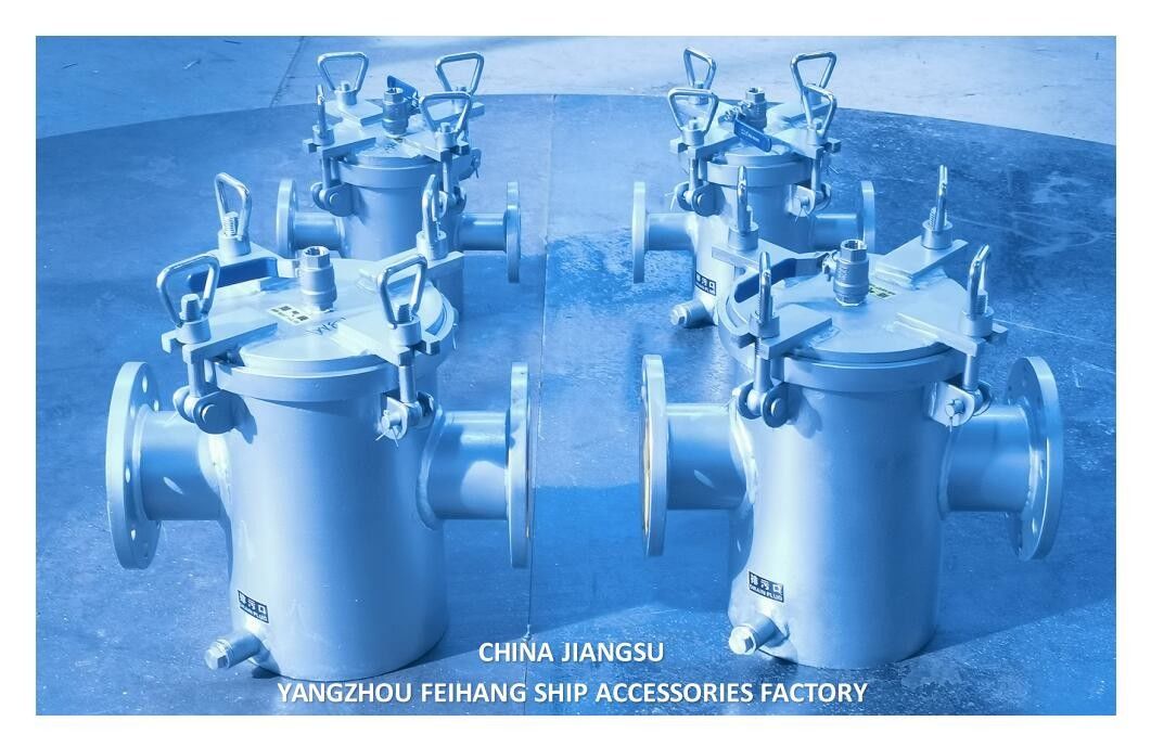 Filtros de água marinha de aço inoxidável 316L de aço inoxidável modelo AS80 CB/T497-2012
