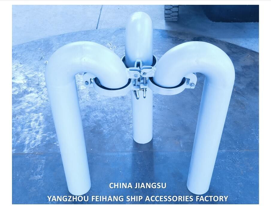 Diâmetro de ventilação do pescoço de ganso 100 mm, tipo redondo, com válvula de flap (o pescoço de ganso deve ser fechado)