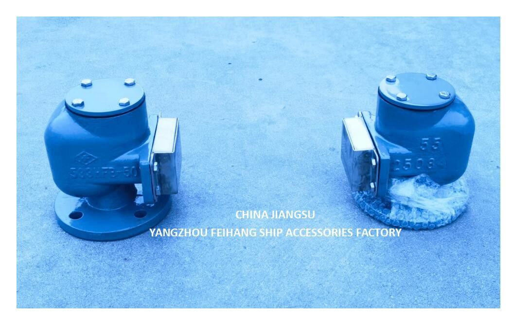 No 533hfb-50a Cabeça de ventilação para tanque de esgoto com SUS316l Floater Nbr Gasket 0,3mpa