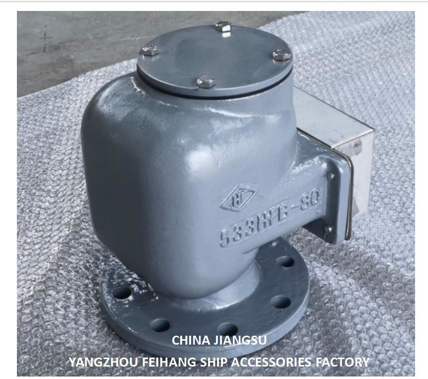 No 533hfb-80a Cabeça de ventilação para tanque de lastro No 533hfb-80a Cabeça de ventilação para tanque de pico da frente
