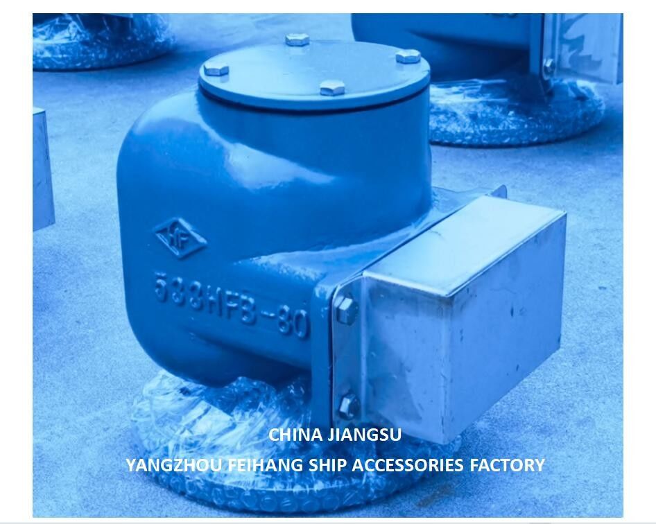 No. 533HFB-80A Cabeça de ventilação para tanque de água de alimentação Corpo de ferro fundido com flutuador de aço inoxidável
