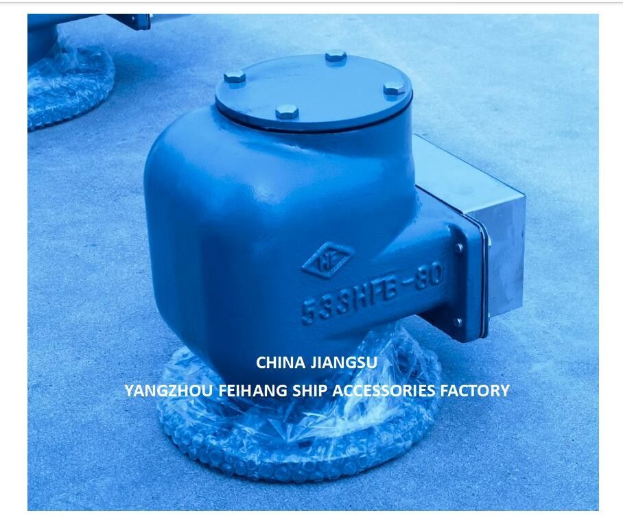 No. 533HFB-80A Cabeça de ventilação para tanque de água de alimentação Corpo de ferro fundido com flutuador de aço inoxidável