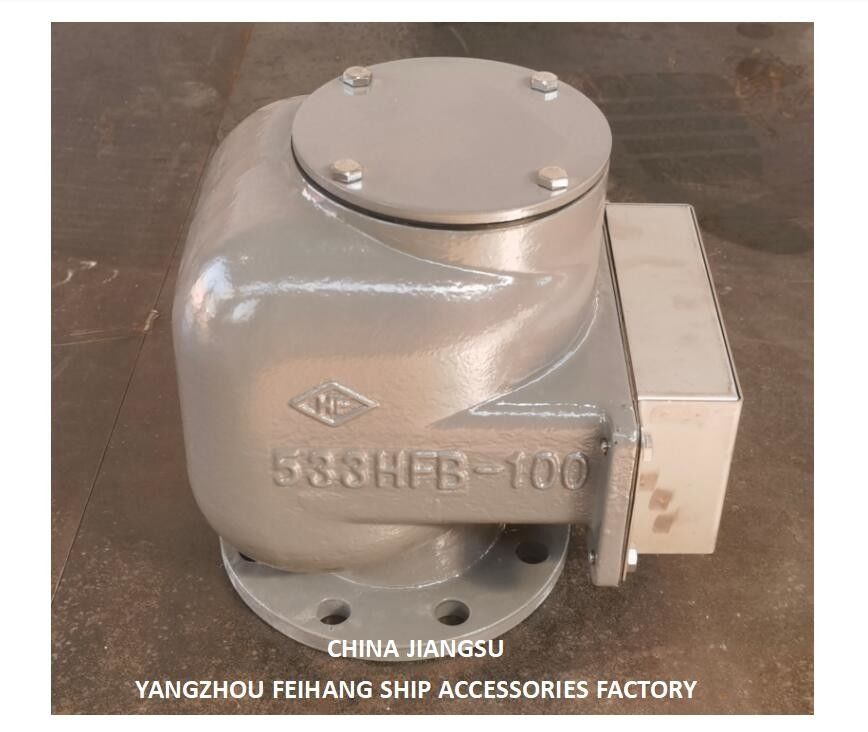 Cabeça de ventilação do tanque superior no. 533hfb-100a Cabeça do tubo de ar com corpo de ferro fundido Float de aço inoxidável