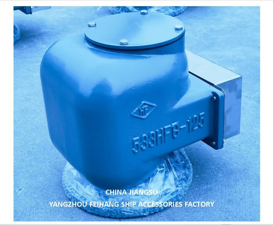 533hfb-125a Cabeça de ventilação do tanque de lastro e cabeça do tubo de ar de lastro Corpo de ferro fundido Com flutuador de aço inoxidável