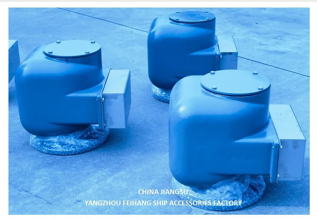 No. 533HFB-150A Cabeça de ventilação para tanque de pico dianteiro Modelo 533hfb-150a Cabeça de ventilação e cabeça de tubo de ar marinha