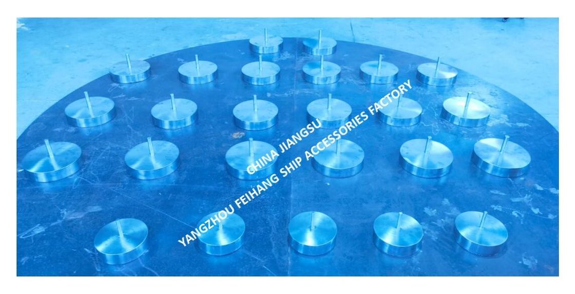 Processo de soldagem a laser - Cabeças de flutuação e ventilação Cabeça de flutuação e ventilação de ar Disco flutuante Material de aço inoxidável