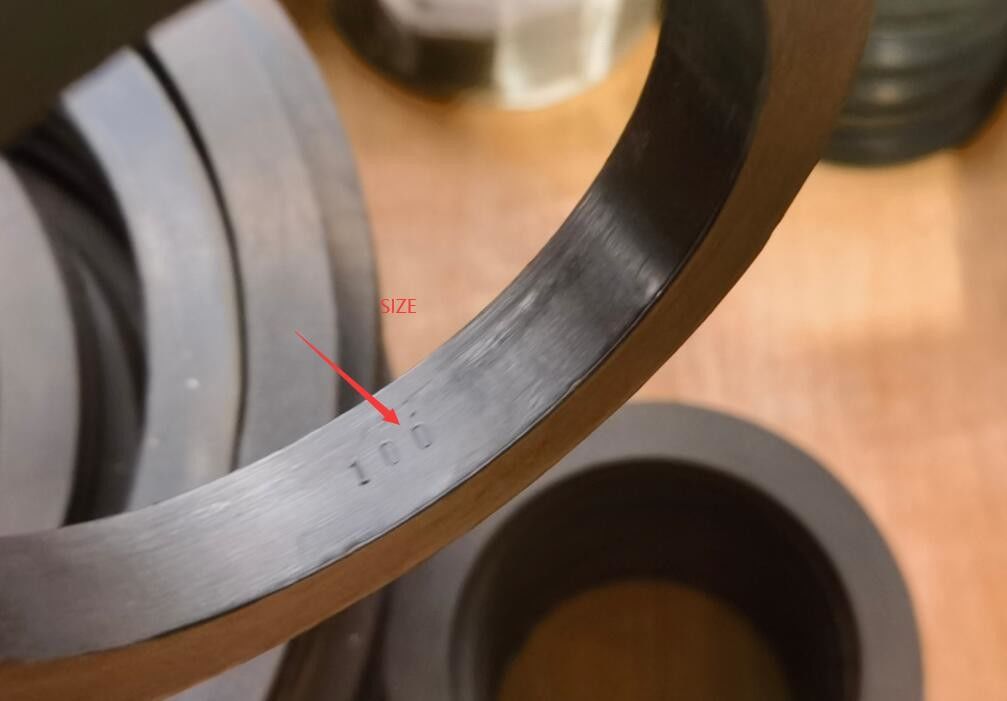 Anel de borracha para a cabeça do tubo MODELO de ar:533 HFB125 & GASKET DE GOMA PARA A TÍUPA DE AVENTO MODELO de cabeça de ar:533 HFB100 SEAT DE GOMA