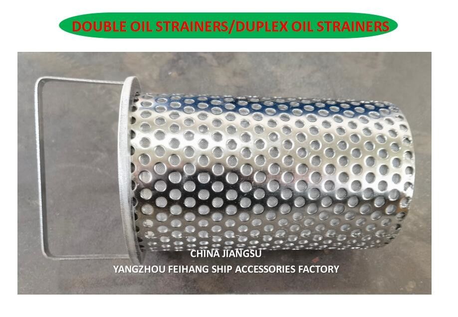 Filtros de óleo duplex - Marcador de filtros de óleo duplos China Jiangsu Yangzhou Feihang Fábrica de acessórios para navios