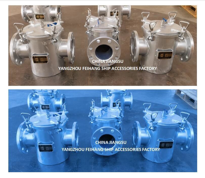 Estofadores de água do mar Modelo AS125 CBM1061 Corpo Galvanizado, Ecrã de aço inoxidável e fornecedor da China - FeiHang