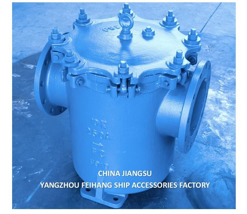 Fornecedor da China - IMPA 872011 Filtros de água de lata marinha e filtros de água de lata de ferro fundido JIS F7121