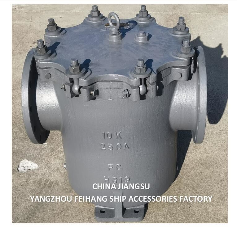 Fornecedor da China - IMPA 872011 Filtros de água de lata marinha e filtros de água de lata de ferro fundido JIS F7121