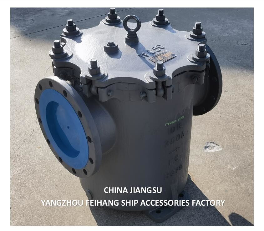 Fornecedor da China - IMPA 872011 Filtros de água de lata marinha e filtros de água de lata de ferro fundido JIS F7121