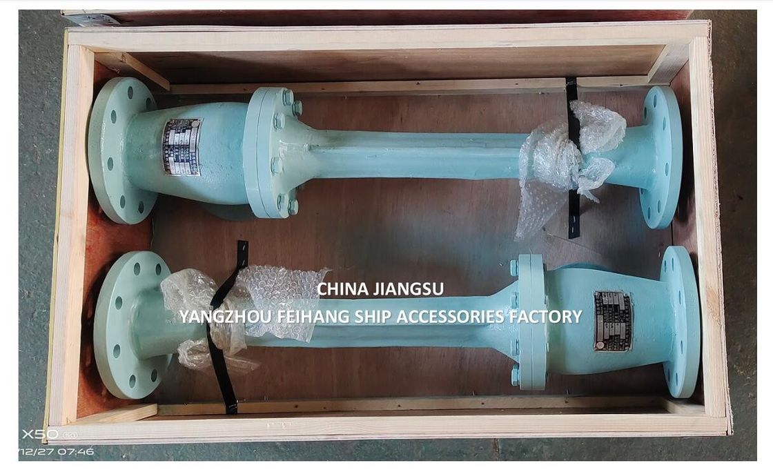 Parte sobressalente naval de ferro fundido ou aço inoxidável NC NO.4 Educador de jato de água para normas de projeto CB