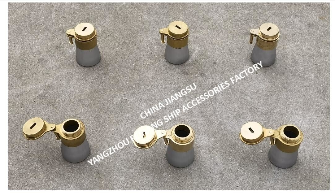 NC N.O. 37ASK-40A CABEÇA DE TUBO DE SOUNDING COM MÓDELOS DE DEVÍSITO DE bloqueio TUBO DE AIREIO E FIXTURAS DE TUBO DE SOUNDING MATERIAL - CUPRO