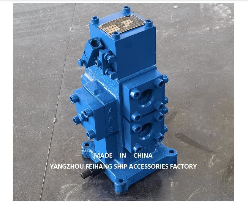 Descrição do produto para JHH-08-6C-PT-200 VALVA DE CONTROLLO DE WINCH DIMENSO DO PORTO 1