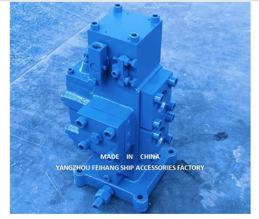 Descrição do produto para JHH-08-6C-PT-200 VALVA DE CONTROLLO DE WINCH DIMENSO DO PORTO 1
