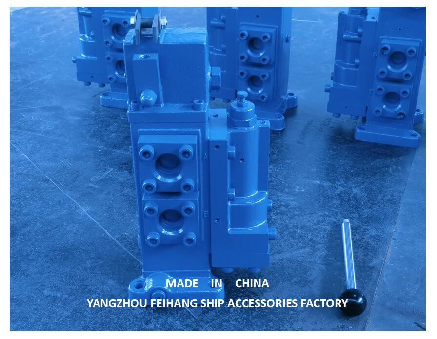 Válvulas de controlo de caudal proporcional manuais para navios MODELO FDM08 Tamanho 25A CAUTO 200L/MIN