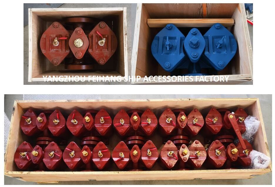 Tabela de parâmetros técnicos para filtros de óleo duplex Estriadores de óleo duplos modelo AS32 Cb/T425-94 Corpo de ferro fundido com filtro