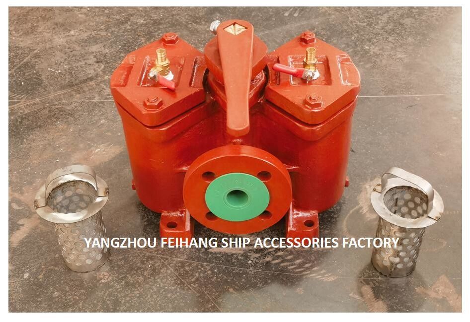 China Duplex Oil Filter Fornecedor modelo AS32 Cb/T425 0,18/0,13- FeiHang Marine