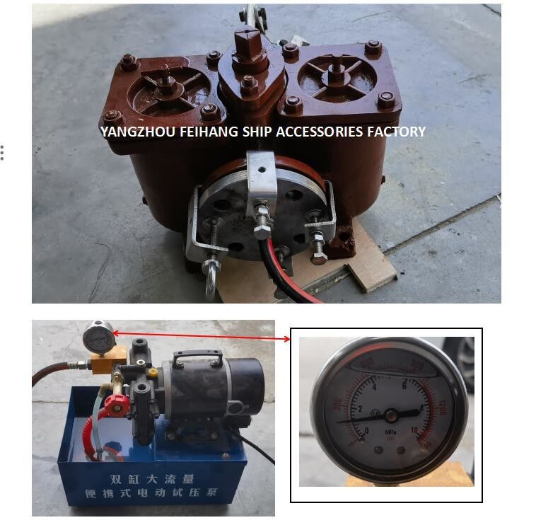 Tabela de parâmetros técnicos para o AS40 CB/T425 Filtro de óleo duplo Filtros de óleo duplos Corpo de ferro fundido com elemento de filtro